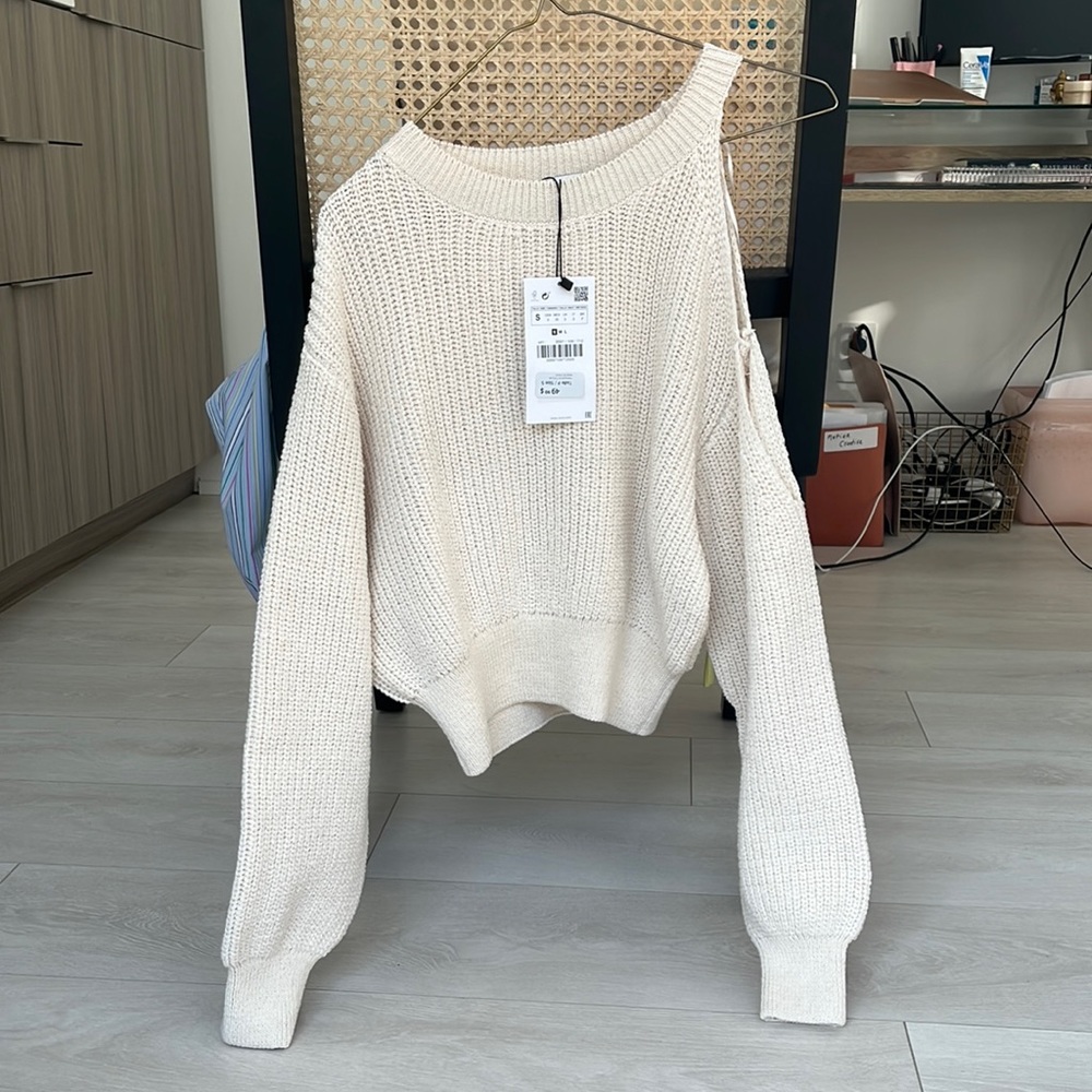 Deconstructed Zara Sweater